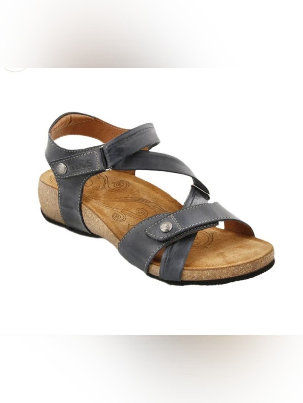 Taos Footwear Women's Universe Sandal Navy Size 38/US 6-6.5 Walking Leather